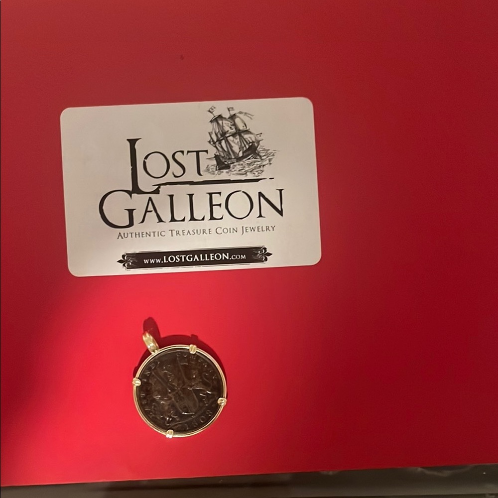 Lost Galleon Coin Pendant